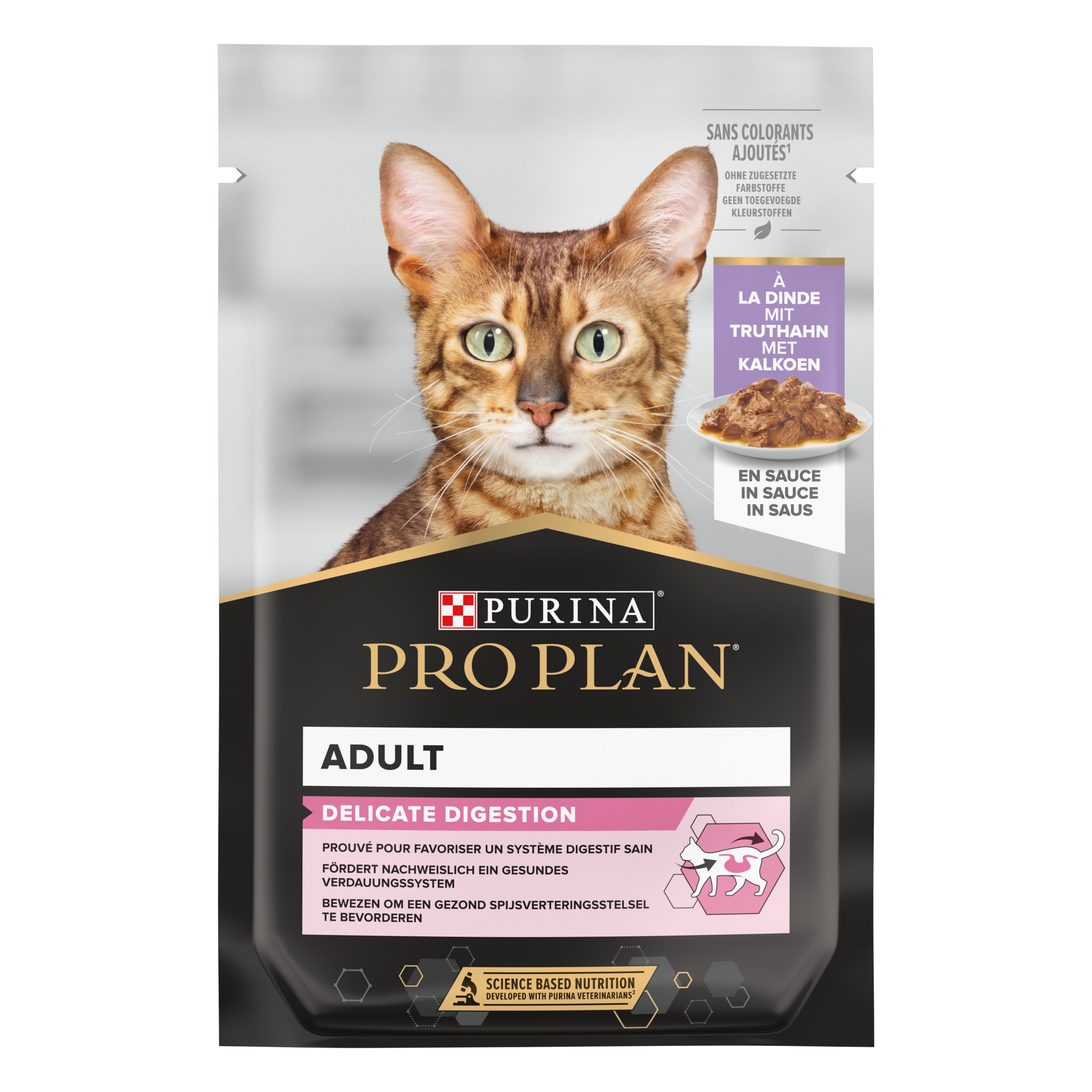 PRO PLAN® Adult Delicate Digestion dinde en Sauce